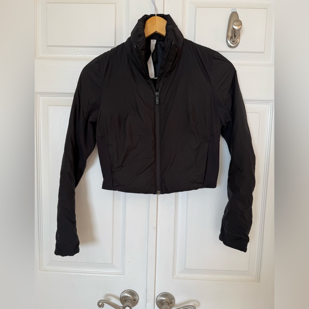 Lululemon Athletica Black Puffer Jacket size 2
